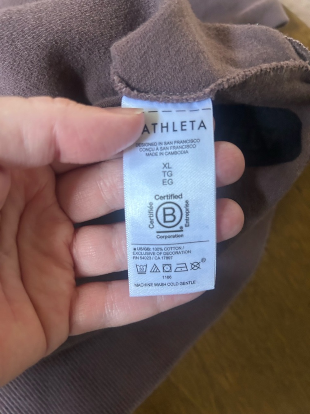 Athleta - Airy Terry Cotton Sweatshirt - Picture 7 of 7